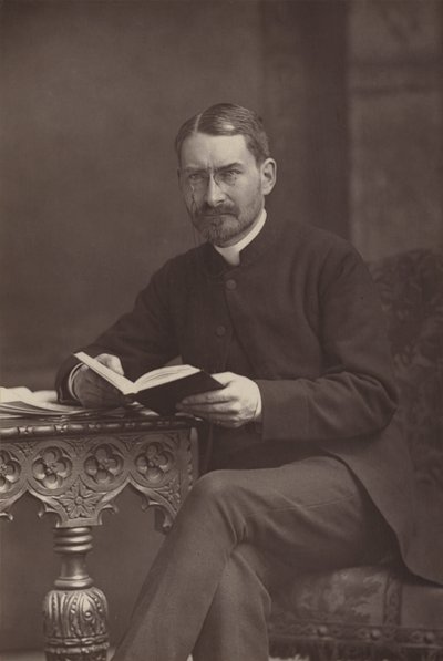 O reverendo Hugh Price Hughes de English Photographer