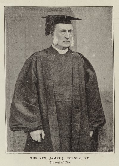 O reverendo James J Hornby, DD de English Photographer