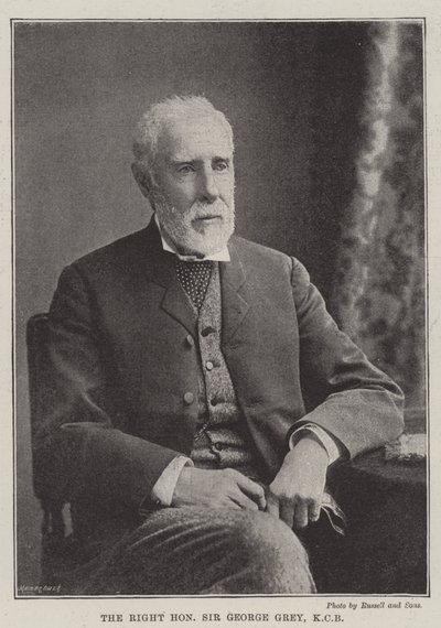O excelentíssimo senhor George Gray, KCB de English Photographer