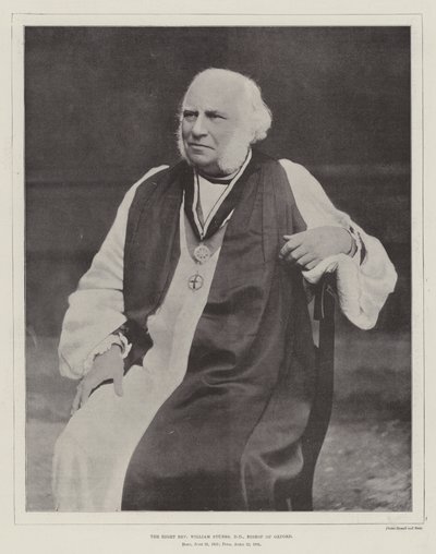 O Reverendíssimo William Stubbs, DD, Bispo de Oxford de English Photographer