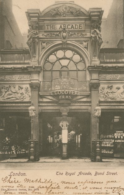 O Royal Arcade, Bond Street de English Photographer