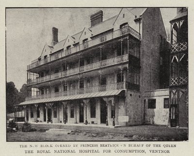 O Royal National Hospital for Consumption, em Ventnor de English Photographer