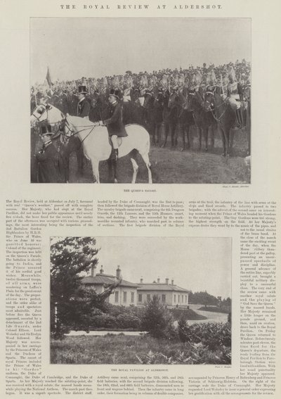 The Royal Review em Aldershot de English Photographer