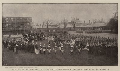 A Revisão Real do Regimento de Cavalaria de Casa Composto em Windsor de English Photographer
