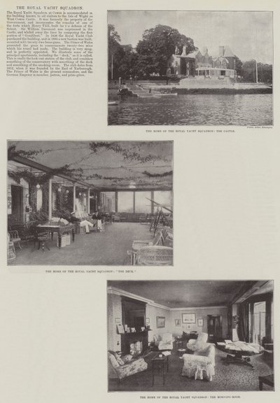 O Royal Yacht Squadron de English Photographer
