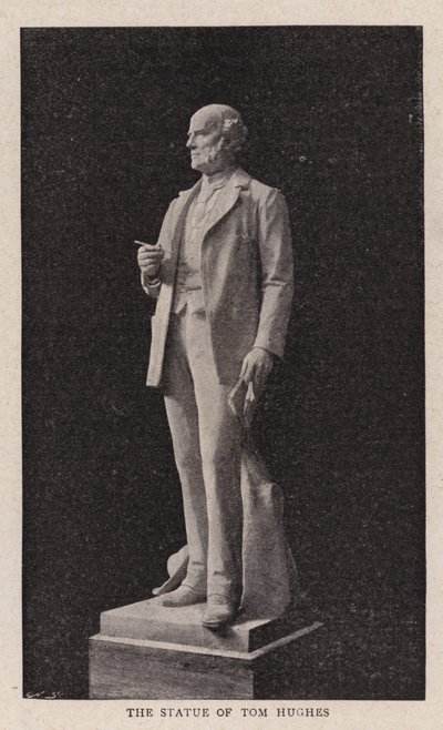 A estátua de Tom Hughes de English Photographer
