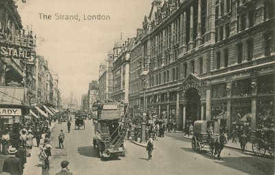 The Strand, Londres de English Photographer