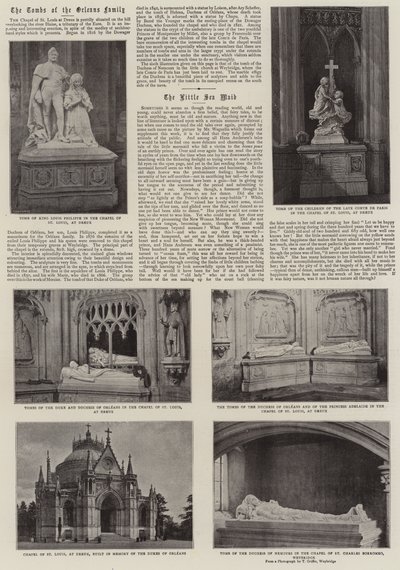 Os túmulos da família de Orleans de English Photographer