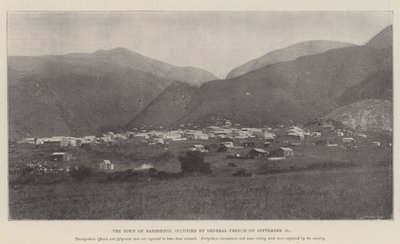 A cidade de Barberton, ocupada pelo general francês em 13 de setembro de English Photographer