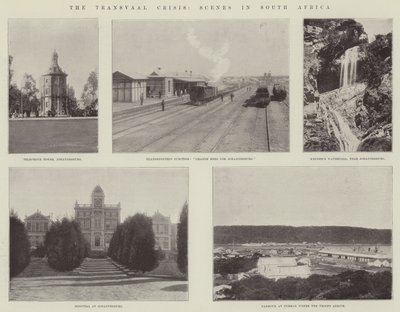 A Crise do Transvaal, Cenas na África do Sul de English Photographer