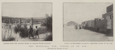 A guerra de Transvaal, cenas em De Aar de English Photographer