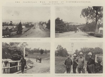 A guerra de Transvaal, cenas em Pietermaritzburg de English Photographer
