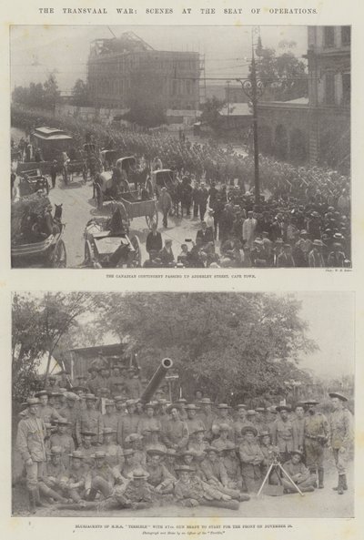 A guerra do Transvaal, cenas na sede das operações de English Photographer