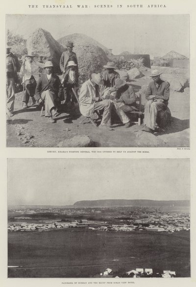 A Guerra do Transvaal, Cenas na África do Sul de English Photographer