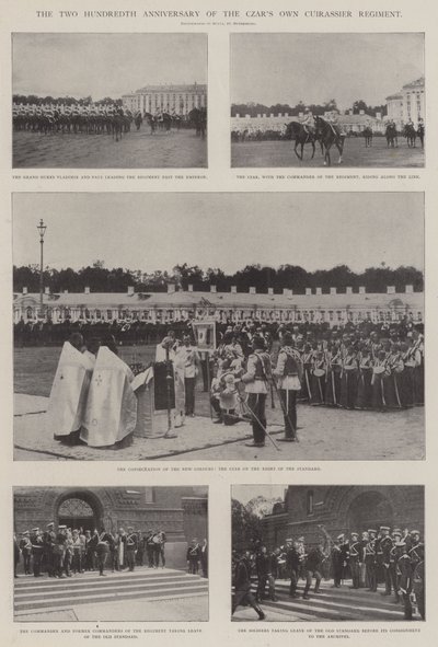 O Décimo-Centésimo Aniversário do Regimento Cuirassier Próprio Czars de English Photographer