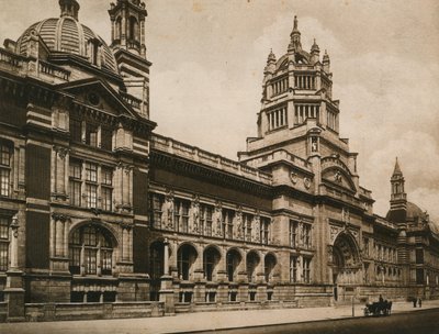 O Museu Victoria and Albert, 1899 de English Photographer