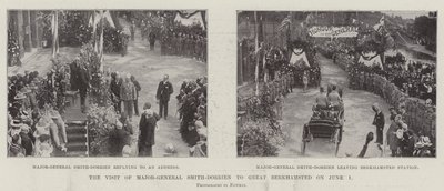 A visita do major-general Smith-Dorrien à grande Berkhamsted em 1 de junho de English Photographer