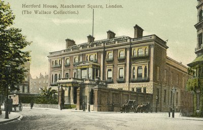 The Wallace Collection, Manchester Square (foto a cores) de English Photographer