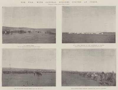 A guerra, com a coluna General Bullers no Frere de English Photographer