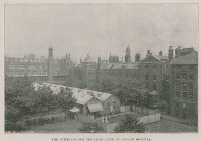 Os edifícios para a fotopolimerização no Hospital de Londres de English Photographer