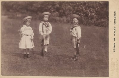 Os filhos de Edward, o príncipe de Gales de English Photographer