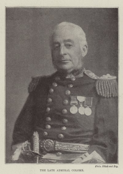 O falecido Almirante Colomb de English Photographer