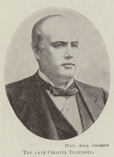 O falecido Coronel Ingersoll de English Photographer