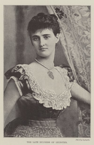 A tardia duquesa de Leinster de English Photographer