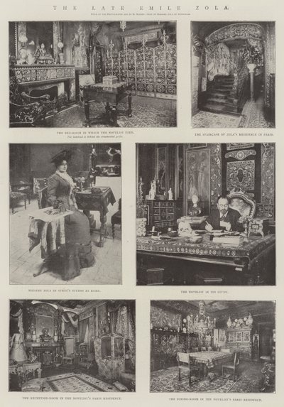 O falecido Emile Zola de English Photographer