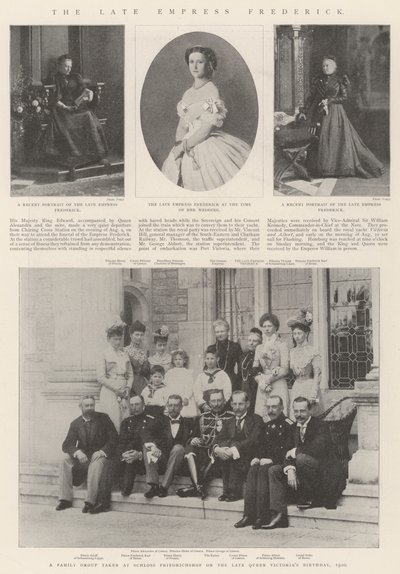 A falecida imperatriz Frederick de English Photographer