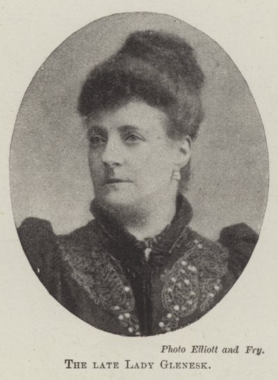 A falecida Lady Glenesk de English Photographer