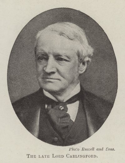 O falecido Lord Carlingford de English Photographer