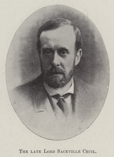 O falecido Lord Sackville Cecil de English Photographer