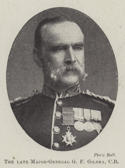 O falecido major-general GF Gildea, CB de English Photographer