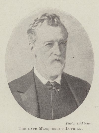 O falecido marquês de Lothian de English Photographer