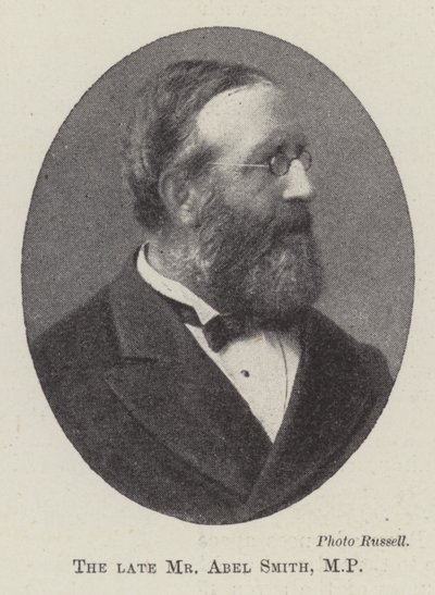 O falecido Sr. Abel Smith, MP de English Photographer