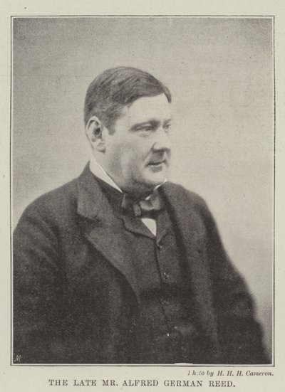 O falecido Sr. Alfred German Reed de English Photographer
