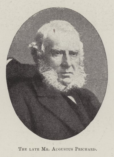 O falecido Sr. Augustus Prichard de English Photographer