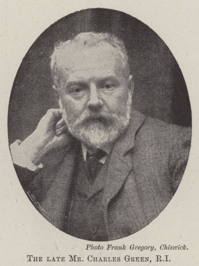 O falecido Sr. Charles Green, RI de English Photographer