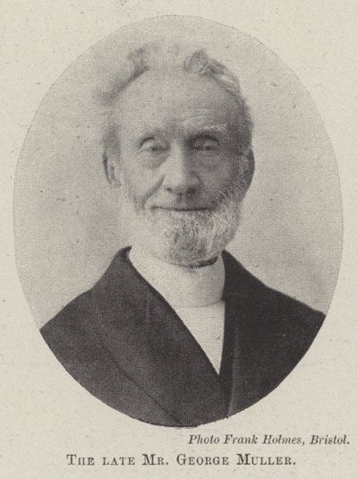 O falecido Sr. George Muller de English Photographer