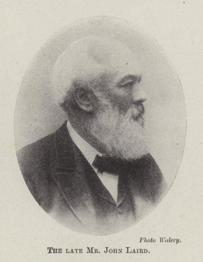 O falecido Sr. John Laird de English Photographer