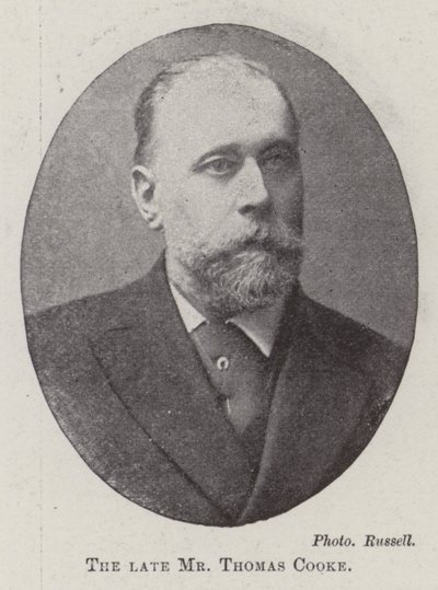 O falecido Sr. Thomas Cooke de English Photographer