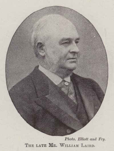 O falecido Sr. William Laird de English Photographer