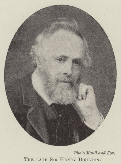 O falecido Sir Henry Doulton de English Photographer