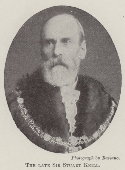 O falecido Sir Stuart Knill de English Photographer