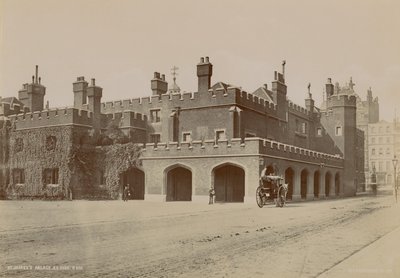 O lado sudeste do St Jamess Palace de English Photographer