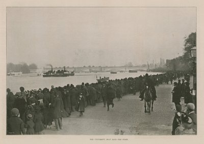 A corrida de barcos da universidade de English Photographer
