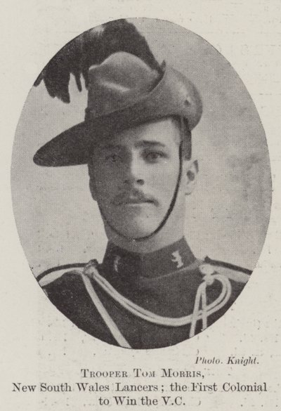 Trooper Tom Morris, New South Wales Lanceiros; o primeiro colonial para ganhar o VC de English Photographer