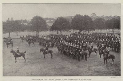 Tropas para o Cabo, o 6º Dragoon Guards (Carabiniers) em Review Order de English Photographer