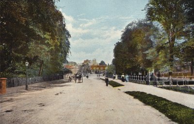 Trumpington Road e Trumpington Street de English Photographer